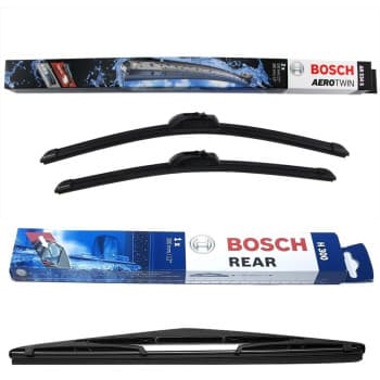 Ensemble de réduction d'essuie-glaces Bosch avant + arrière