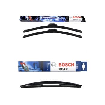 Ensemble de réduction d'essuie-glaces Bosch avant + arrière