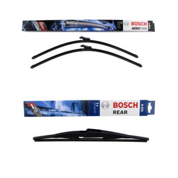 Ensemble de réduction d'essuie-glaces Bosch avant + arrière