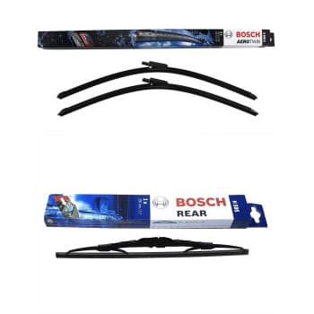 Ensemble de réduction d'essuie-glaces Bosch avant + arrière