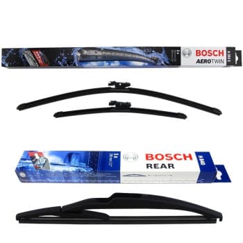 Ensemble de réduction d'essuie-glaces Bosch avant + arrière