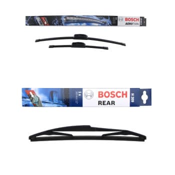 Ensemble de réduction d'essuie-glaces Bosch avant + arrière