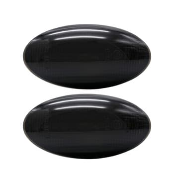 Jeu de clignotants latéraux à LED - convient pour Suzuki/Opel/Fiat Divers - Fumé - y compris Dynamic Running Li