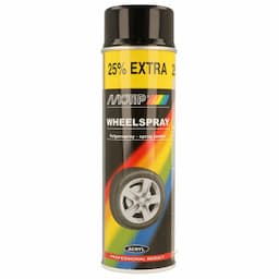 Peinture pour jantes Motip - Noir brillant - 500 ml