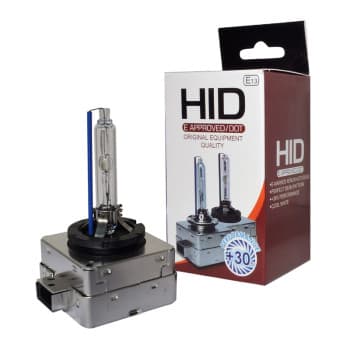 HID-Xenon ampoule D3S 4300K + E-mark, 1 pièce