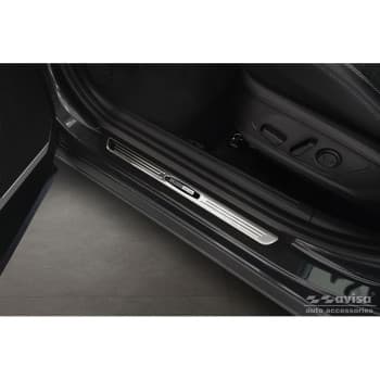 Seuils de porte en acier inoxydable sur mesure pour Kia Sportage (NQ5) 2021 - 'Exclusive Edition' - 2 pièces