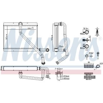 Radiateur de chauffage, chauffage intérieur