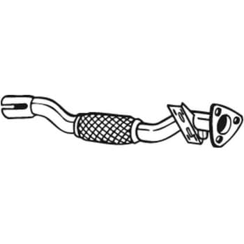 Tuyau d'échappement 750-155 Bosal