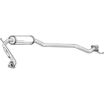 Silencieux central 284-565 Bosal