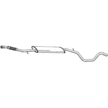 Silencieux central 294-001 Bosal
