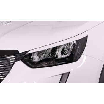 Spoilers de phares adaptables sur Peugeot 208 II & 2008 II 2019- (ABS)