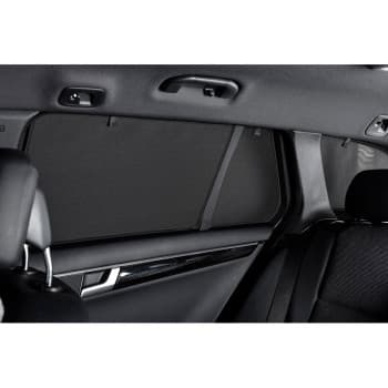 Set Car Shades (portes arrière) adapté pour Audi Q4 (F4B) E-Tron 2021- sauf Sportback (2 pièces)