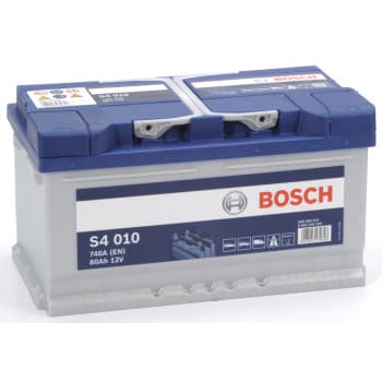 Batterie auto Bosch S4010 - 80A/h - 740A - pour véhicules sans système start-stop