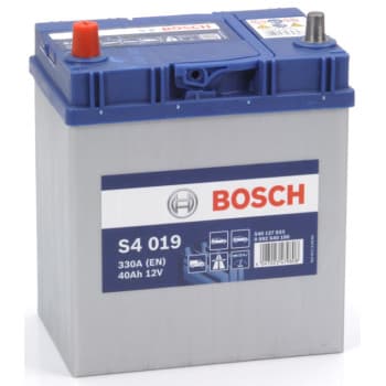 Batterie auto Bosch S4019 - 40A/h - 330A - pour véhicules sans système start-stop