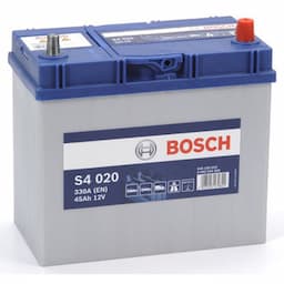 Batterie auto Bosch S4020 - 45A/h - 330A - pour véhicules sans système start-stop