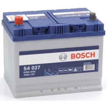 Batterie auto Bosch S4027 - 70A/h - 630A - pour véhicules sans système start-stop