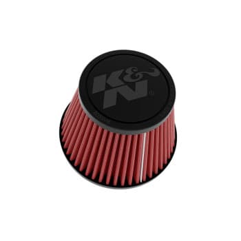 Filtre à air universel K&N Connexion décalée conique de 51 mm (17 mm), bas de 132 mm, haut de 89 mm, hauteur de 9