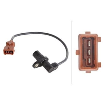 Capteur d'angle, vilebrequin 6PU 009 146-051 Hella