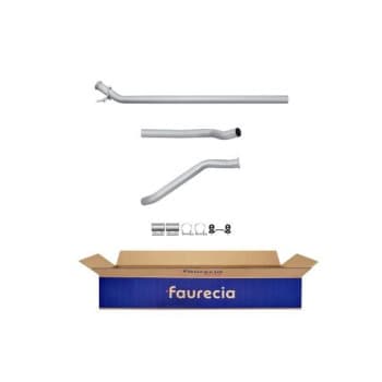 Tuyau d'échappement - Kit Easy2Fit - Set avec pièces de montage