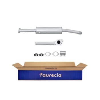 Silencieux avant - Kit Easy2Fit - Set avec pièces de montage
