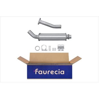 Silencieux avant - Kit Easy2Fit - Set avec pièces de montage