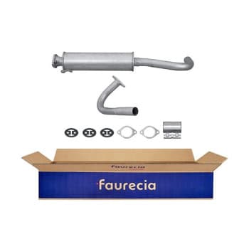 Silencieux avant - Kit Easy2Fit - Set avec pièces de montage