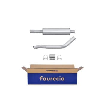 Silencieux avant - Kit Easy2Fit - Ensemble avec pièces de montage