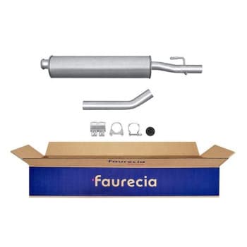 Silencieux avant - Kit Easy2Fit - Set avec pièces de montage