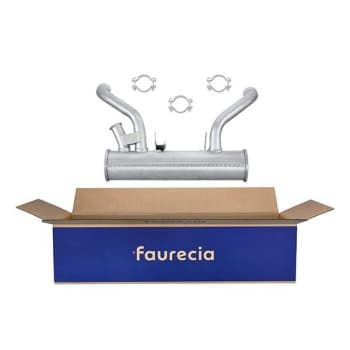 Silencieux avant - Kit Easy2Fit - Set avec pièces de montage