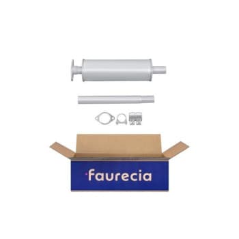 Silencieux avant - Kit Easy2Fit - Set avec pièces de montage