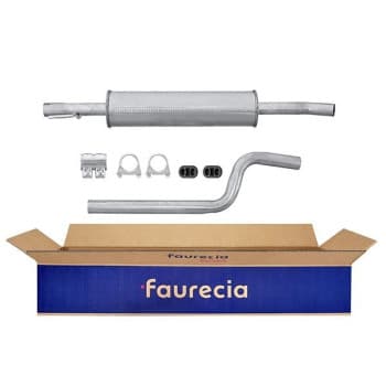 Silencieux avant - Kit Easy2Fit - Ensemble avec pièces de montage