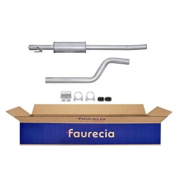 Silencieux avant - Kit Easy2Fit - Set avec pièces de montage