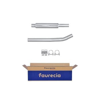 Silencieux avant - Kit Easy2Fit - Set avec pièces de montage
