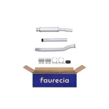 Silencieux avant - Kit Easy2Fit - Set avec pièces de montage