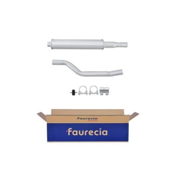 Silencieux avant - Kit Easy2Fit - Set avec pièces de montage
