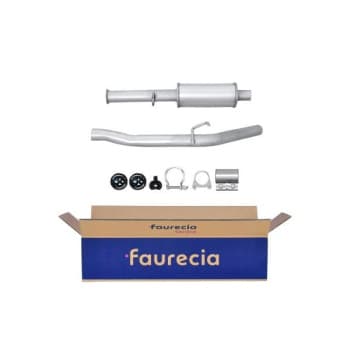 Silencieux avant - Kit Easy2Fit - Set avec pièces de montage