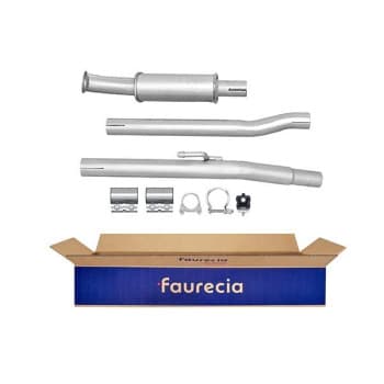 Silencieux avant - Kit Easy2Fit - Set avec pièces de montage