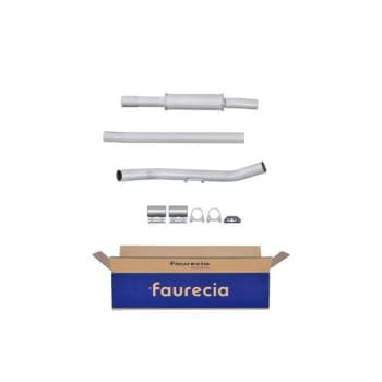 Silencieux avant - Kit Easy2Fit - Set avec pièces de montage