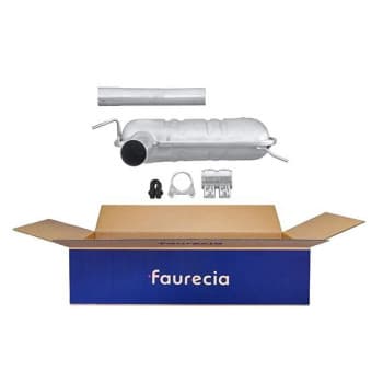 Silencieux avant - Kit Easy2Fit - Ensemble avec pièces de montage