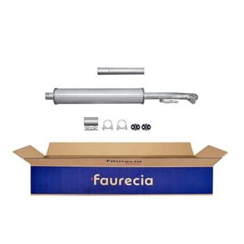 Silencieux avant - Kit Easy2Fit - Ensemble avec pièces de montage