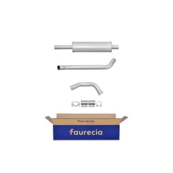 Silencieux avant - Kit Easy2Fit - Set avec pièces de montage