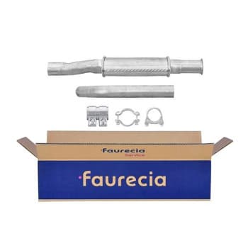 Silencieux avant - Kit Easy2Fit - Set avec pièces de montage