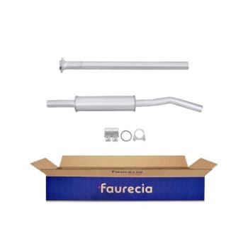 Silencieux avant - Kit Easy2Fit - Set avec pièces de montage