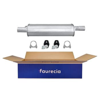 Silencieux avant - Kit Easy2Fit - Ensemble avec pièces de montage