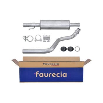 Silencieux avant - Kit Easy2Fit - Set avec pièces de montage