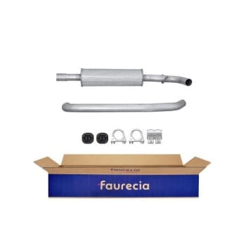 Silencieux avant - Kit Easy2Fit - Set avec pièces de montage