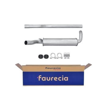 Silencieux intermédiaire - Kit Easy2Fit - Kit avec pièces de montage