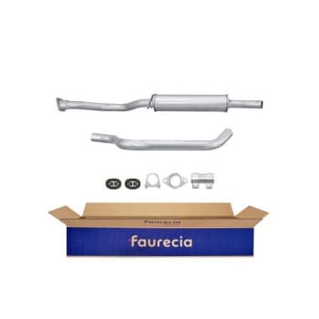 Silencieux intermédiaire - Kit Easy2Fit - Kit avec pièces de montage