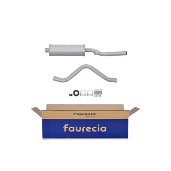 Silencieux intermédiaire - Kit Easy2Fit - Kit avec pièces de montage