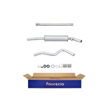 Silencieux intermédiaire - Kit Easy2Fit - Kit avec pièces de montage